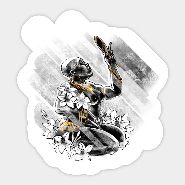 Oshun Sticker by dracoimagem